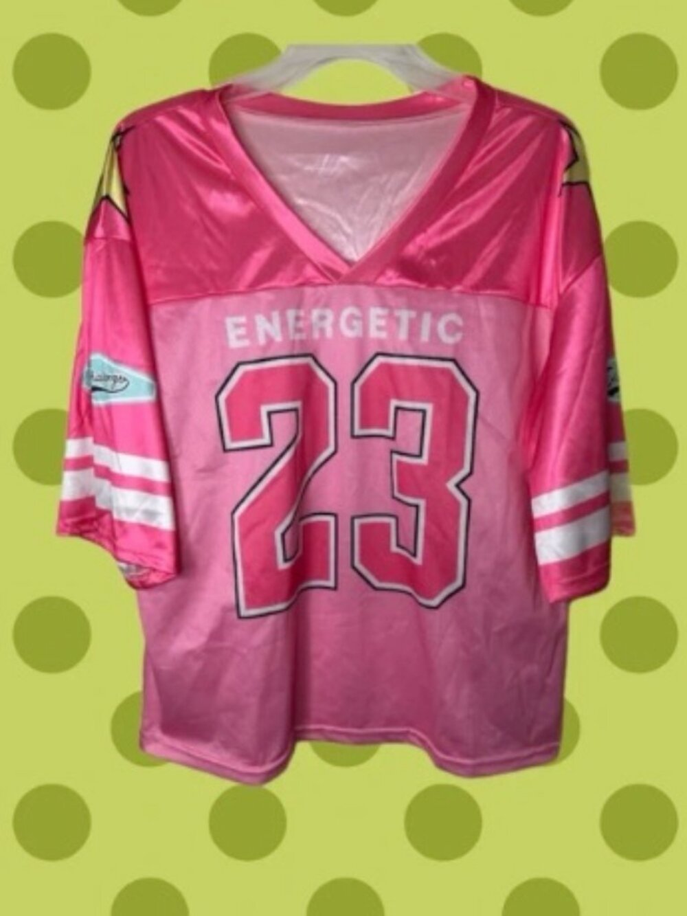 Pink Varsity Game Jersey